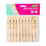 Bamboo Washing Pegs 60mm